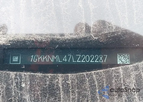 2020 GMC Acadia Fwd Slt z USA, uszkodzony, nr VIN 1GKKNML47LZ202287